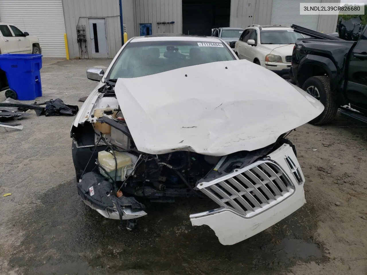 3LNDL2L39CR826680 2012 Lincoln Mkz Hybrid