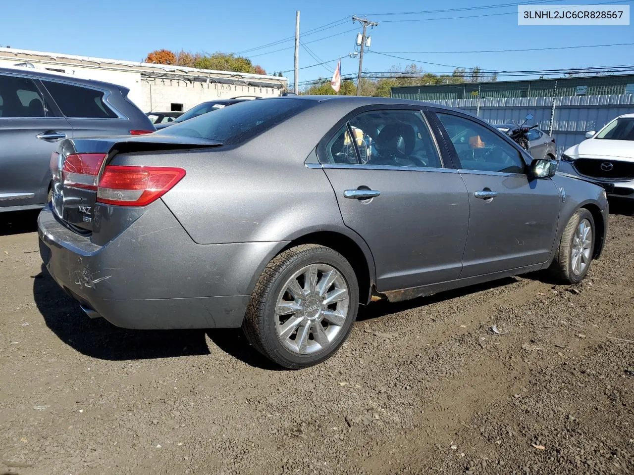 2012 Lincoln Mkz VIN: 3LNHL2JC6CR828567 Lot: 76903714