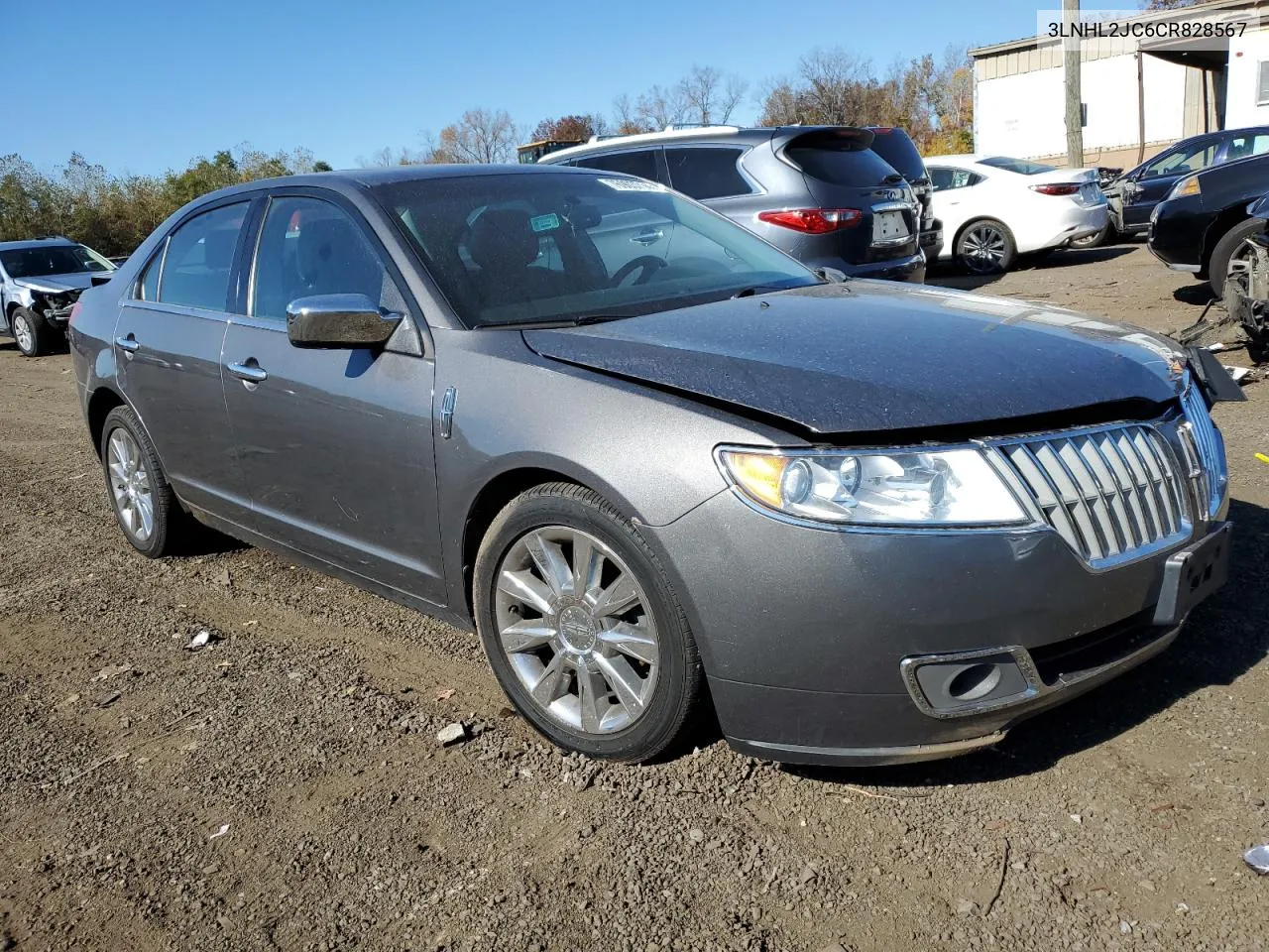 2012 Lincoln Mkz VIN: 3LNHL2JC6CR828567 Lot: 76903714