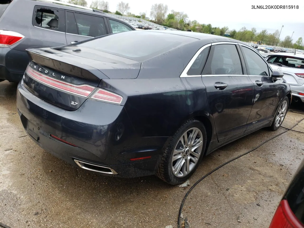 2013 Lincoln Mkz VIN: 3LN6L2GK0DR815918 Lot: 49368134