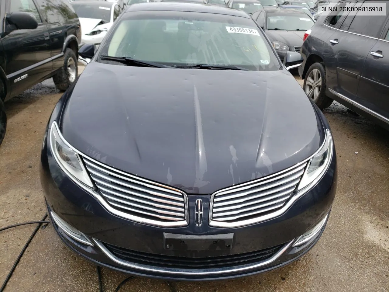 2013 Lincoln Mkz VIN: 3LN6L2GK0DR815918 Lot: 49368134