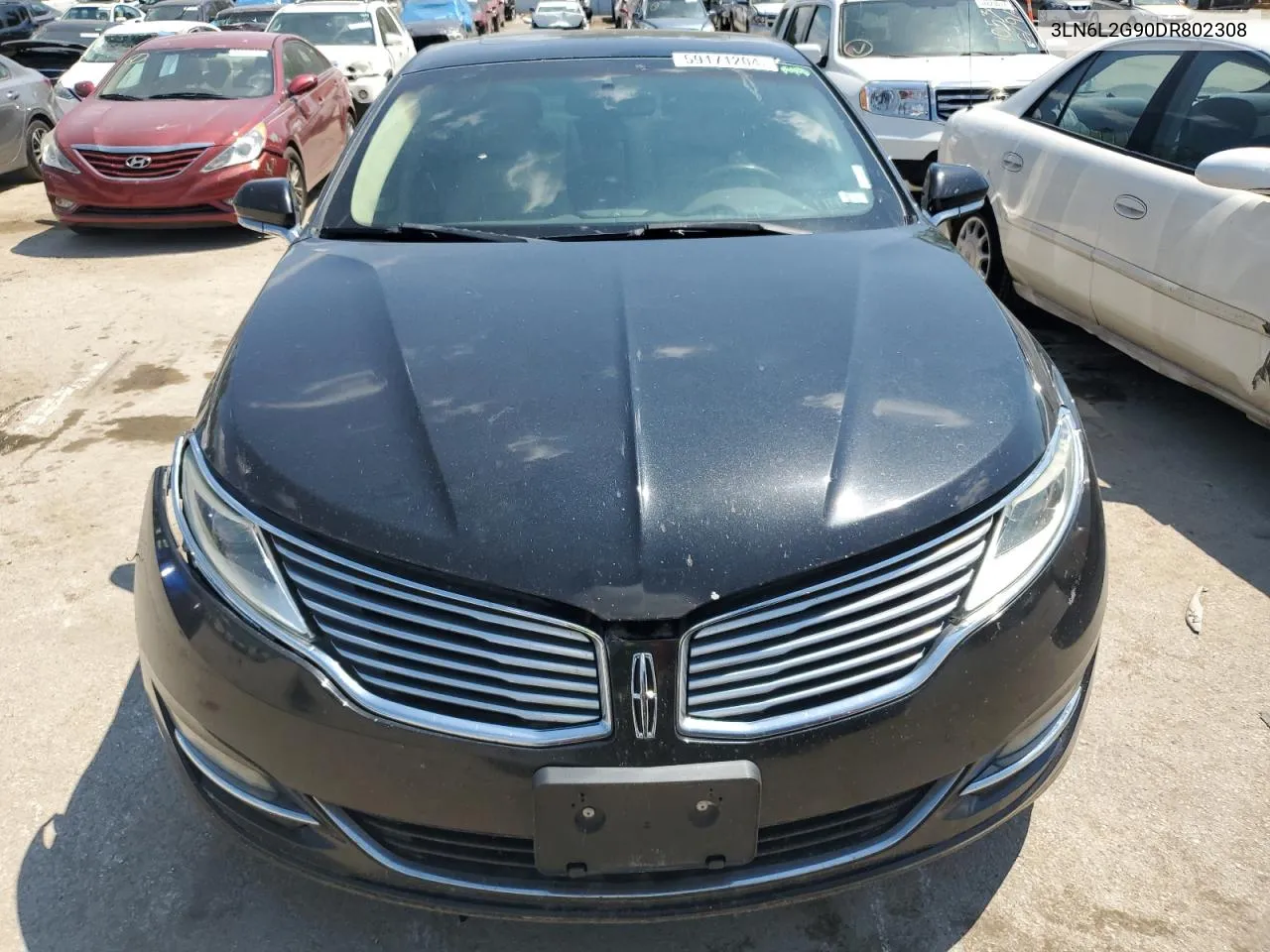 2013 Lincoln Mkz VIN: 3LN6L2G90DR802308 Lot: 59171204