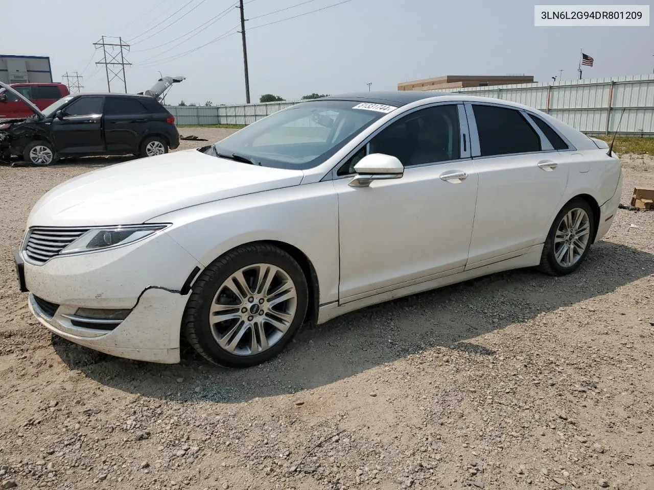 2013 Lincoln Mkz VIN: 3LN6L2G94DR801209 Lot: 61331744