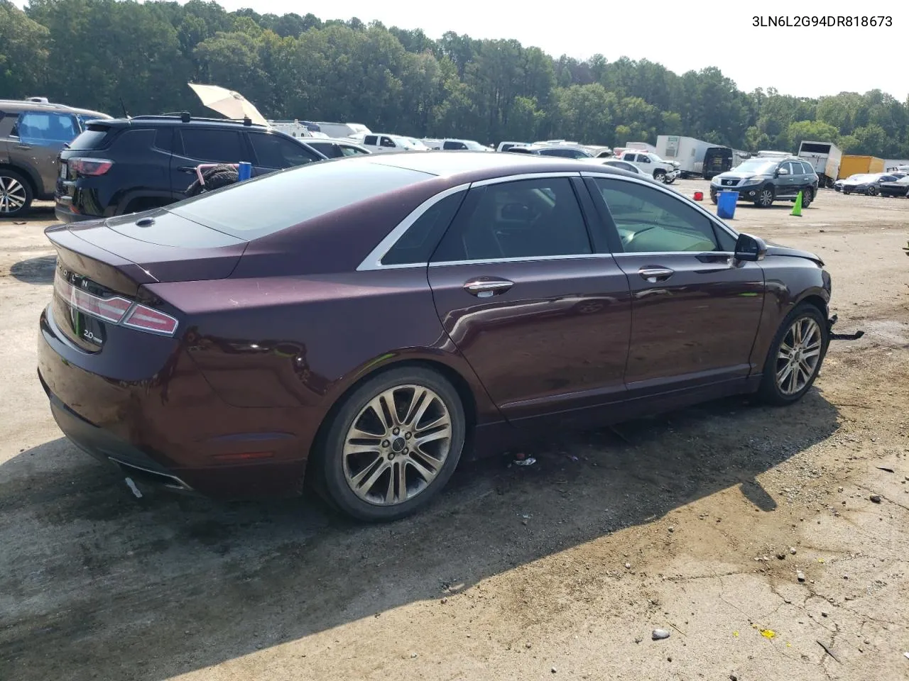 2013 Lincoln Mkz VIN: 3LN6L2G94DR818673 Lot: 67309644