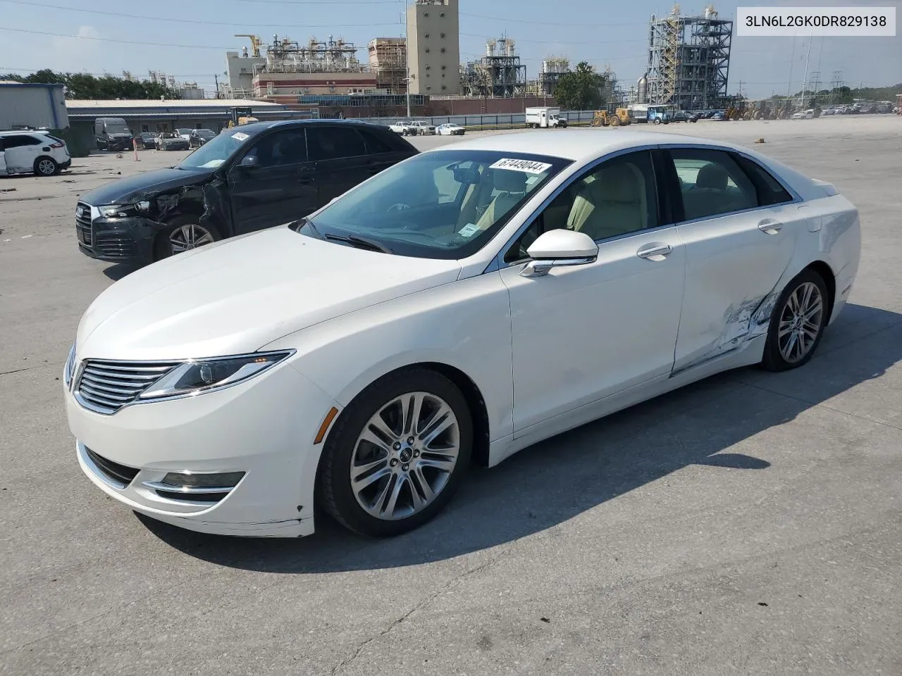 2013 Lincoln Mkz VIN: 3LN6L2GK0DR829138 Lot: 67449044