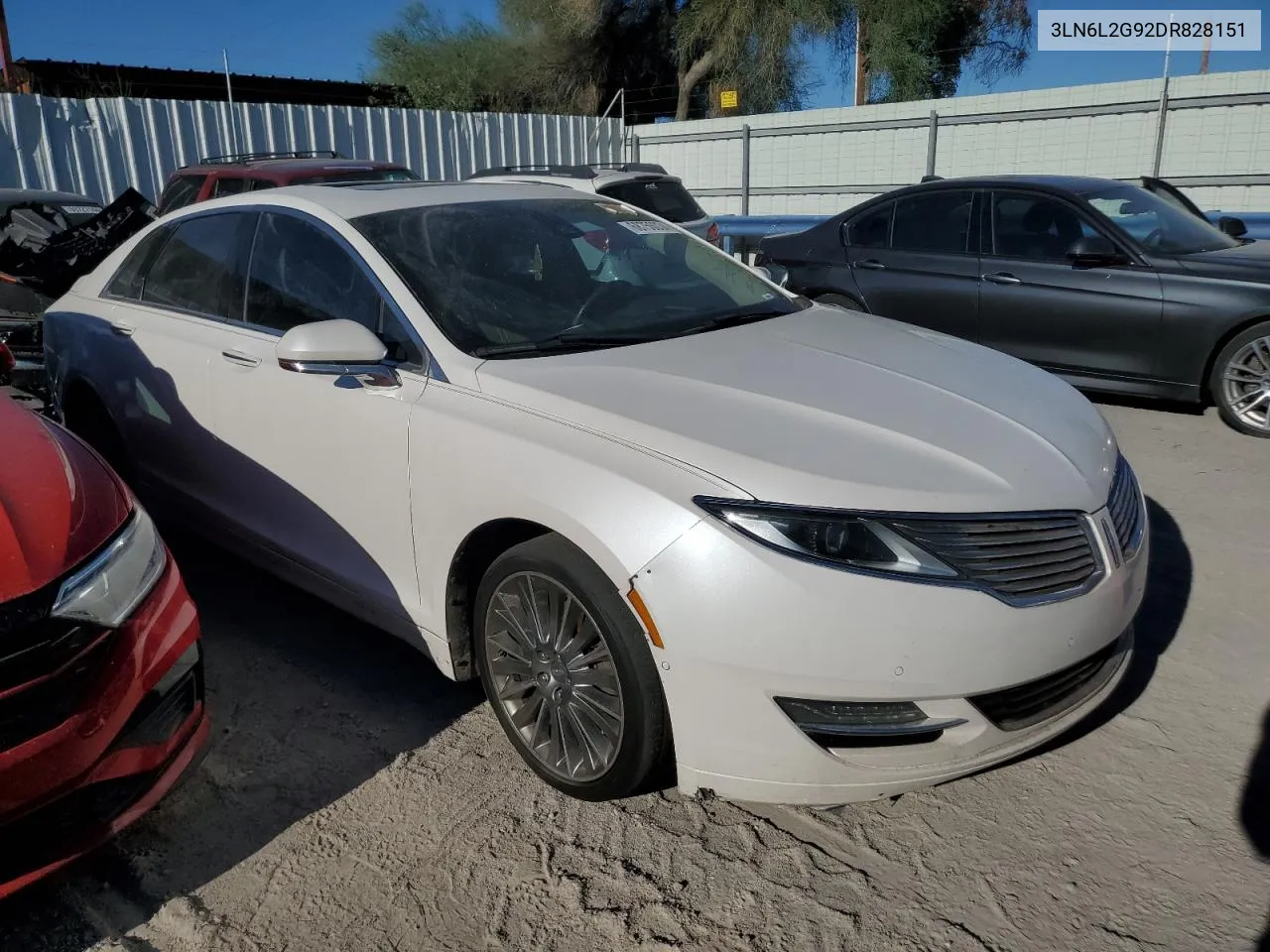 2013 Lincoln Mkz VIN: 3LN6L2G92DR828151 Lot: 68756034