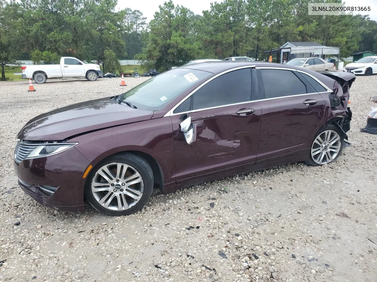 2013 Lincoln Mkz VIN: 3LN6L2GK9DR813665 Lot: 69113404