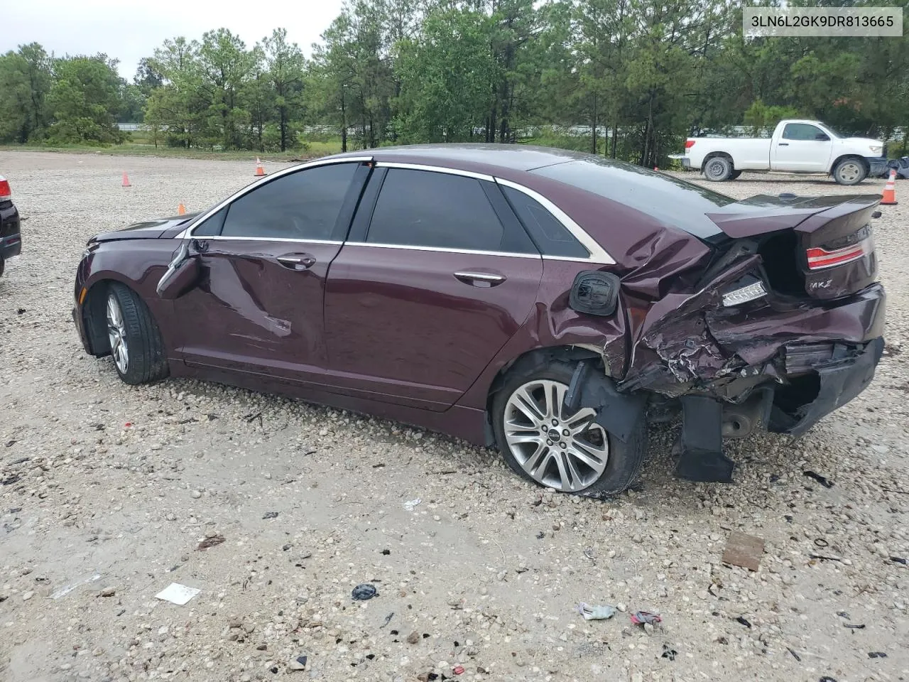 2013 Lincoln Mkz VIN: 3LN6L2GK9DR813665 Lot: 69113404