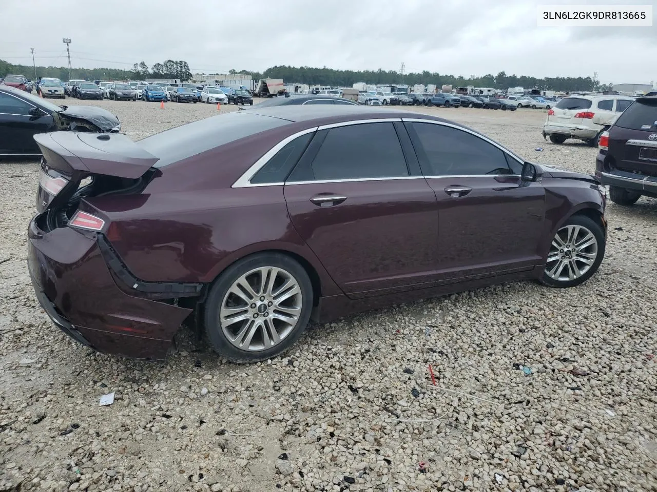 2013 Lincoln Mkz VIN: 3LN6L2GK9DR813665 Lot: 69113404