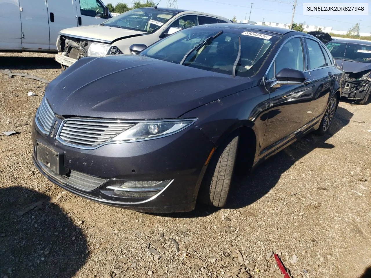 3LN6L2JK2DR827948 2013 Lincoln Mkz