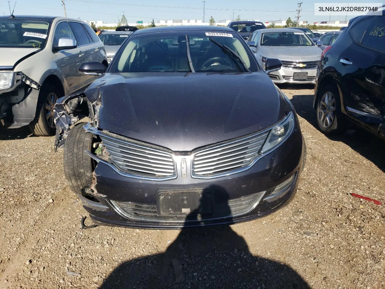 3LN6L2JK2DR827948 2013 Lincoln Mkz