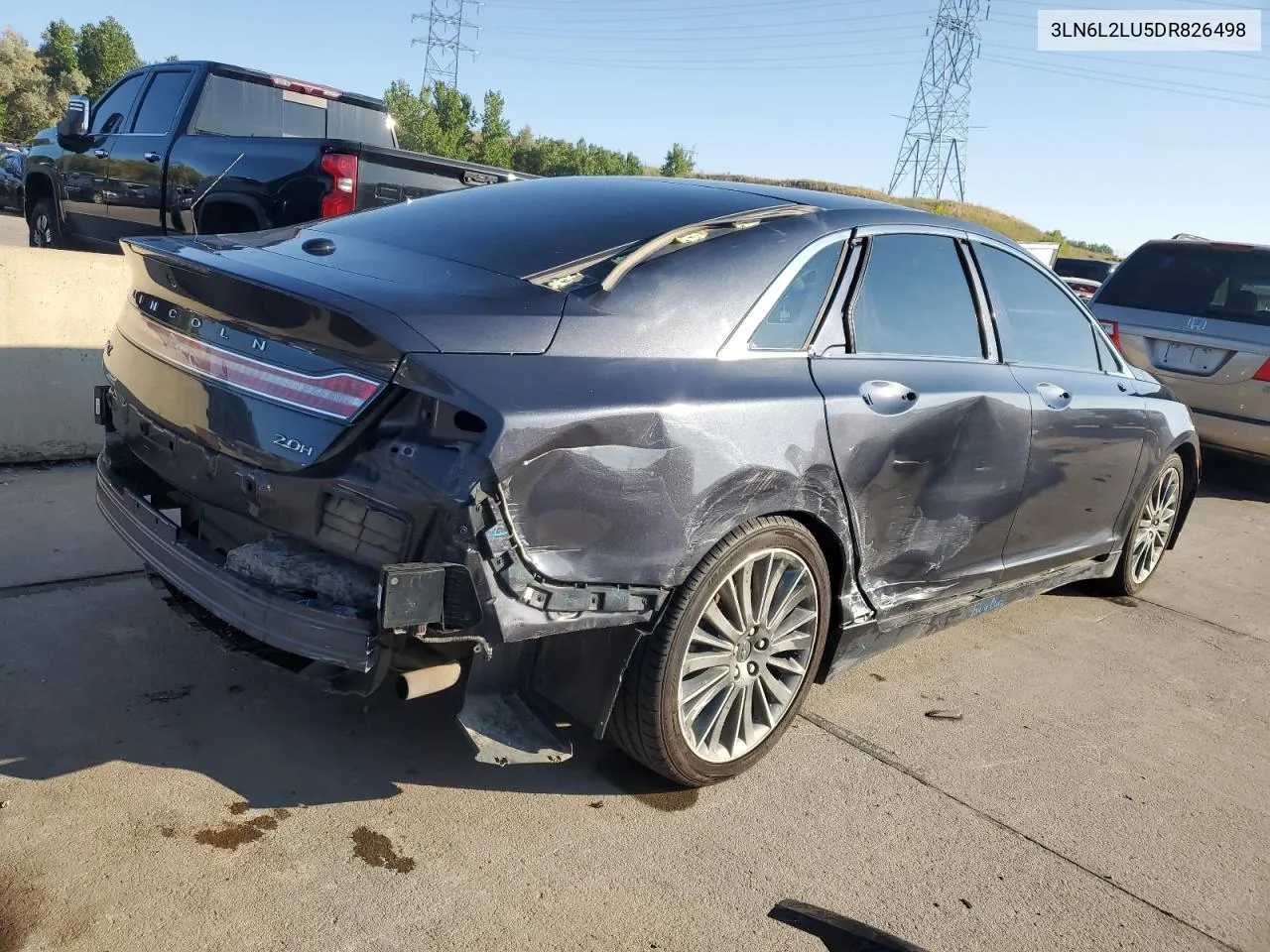 2013 Lincoln Mkz Hybrid VIN: 3LN6L2LU5DR826498 Lot: 69717054