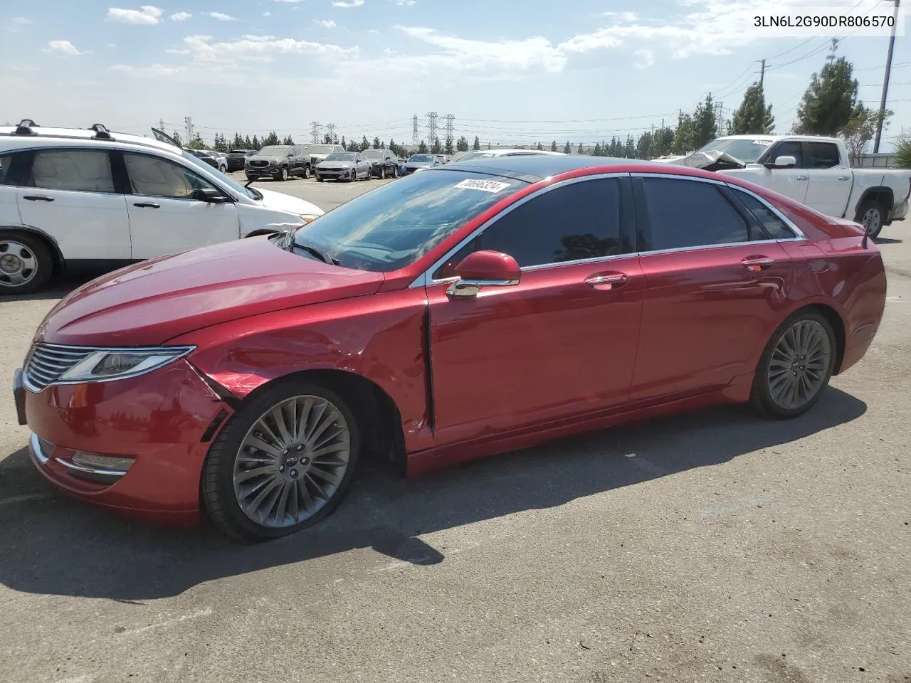 2013 Lincoln Mkz VIN: 3LN6L2G90DR806570 Lot: 70696324