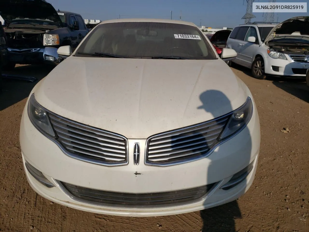 2013 Lincoln Mkz VIN: 3LN6L2G91DR825919 Lot: 71033164