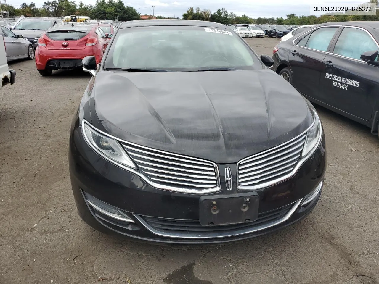 2013 Lincoln Mkz VIN: 3LN6L2J92DR825372 Lot: 71210804