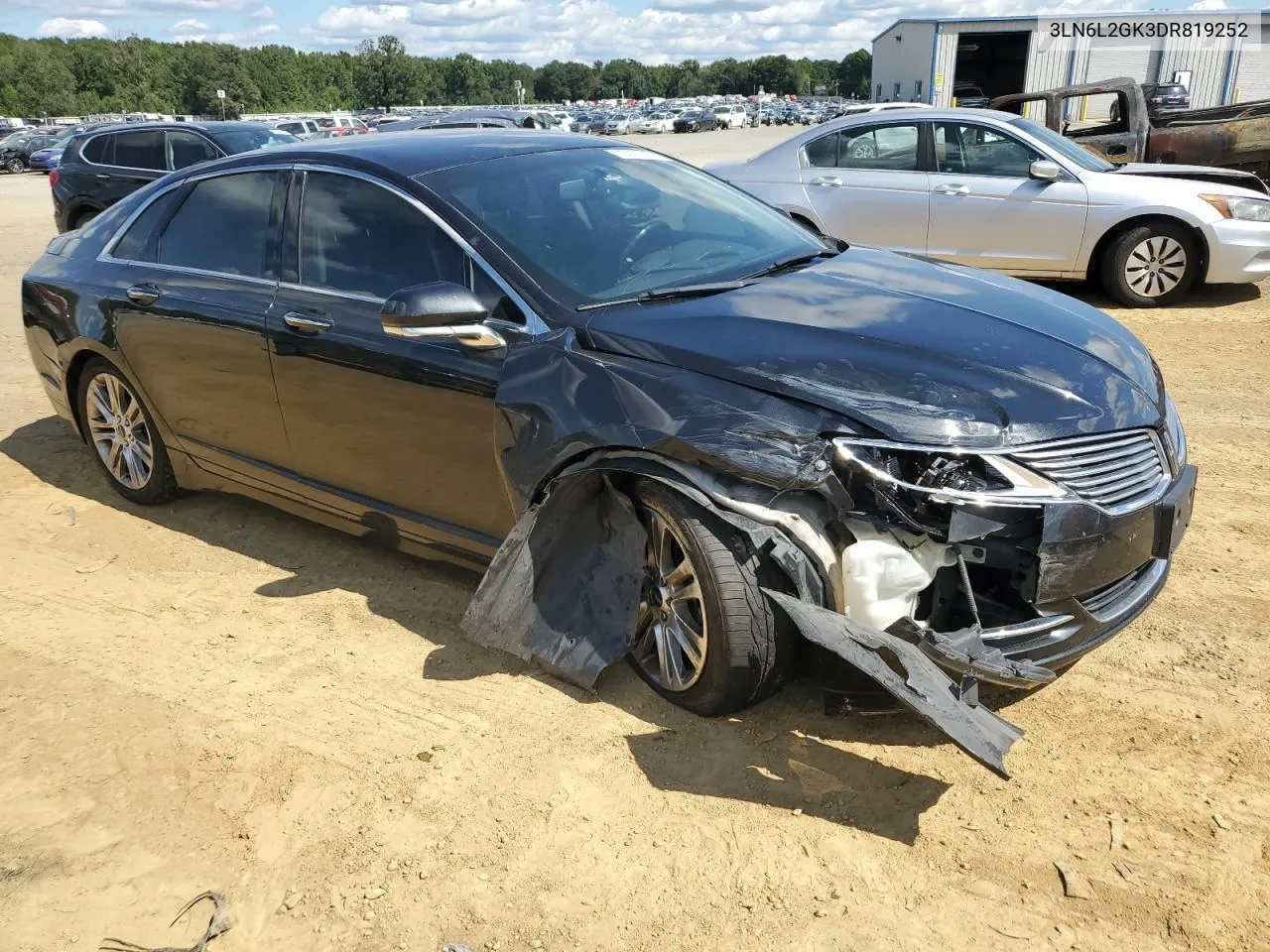 2013 Lincoln Mkz VIN: 3LN6L2GK3DR819252 Lot: 73127434