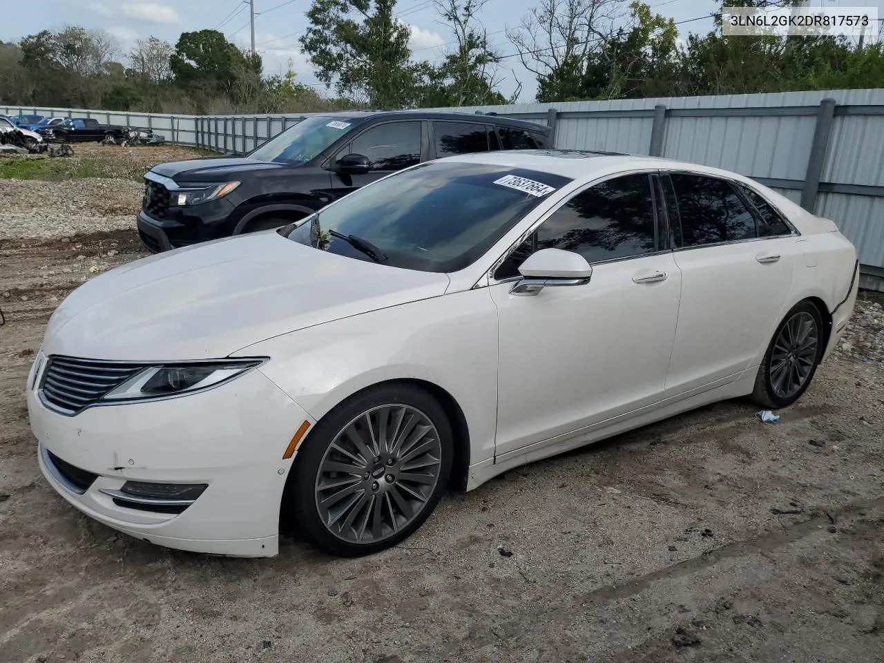 2013 Lincoln Mkz VIN: 3LN6L2GK2DR817573 Lot: 73637664