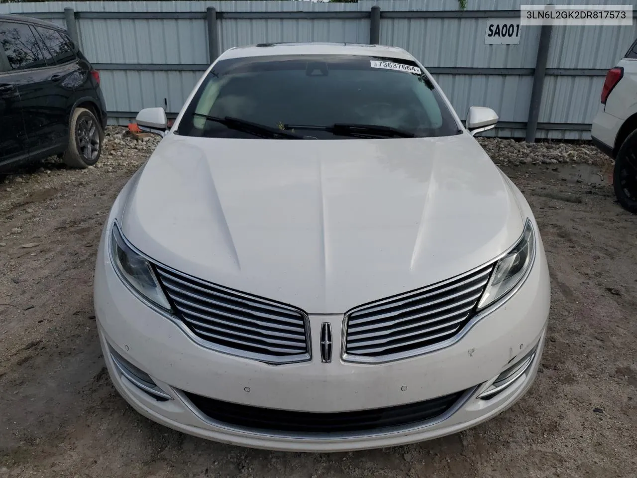 2013 Lincoln Mkz VIN: 3LN6L2GK2DR817573 Lot: 73637664