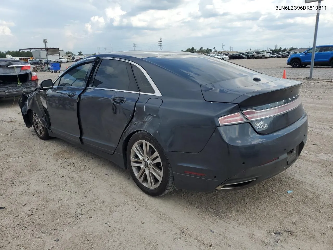 2013 Lincoln Mkz VIN: 3LN6L2G96DR819811 Lot: 74199124