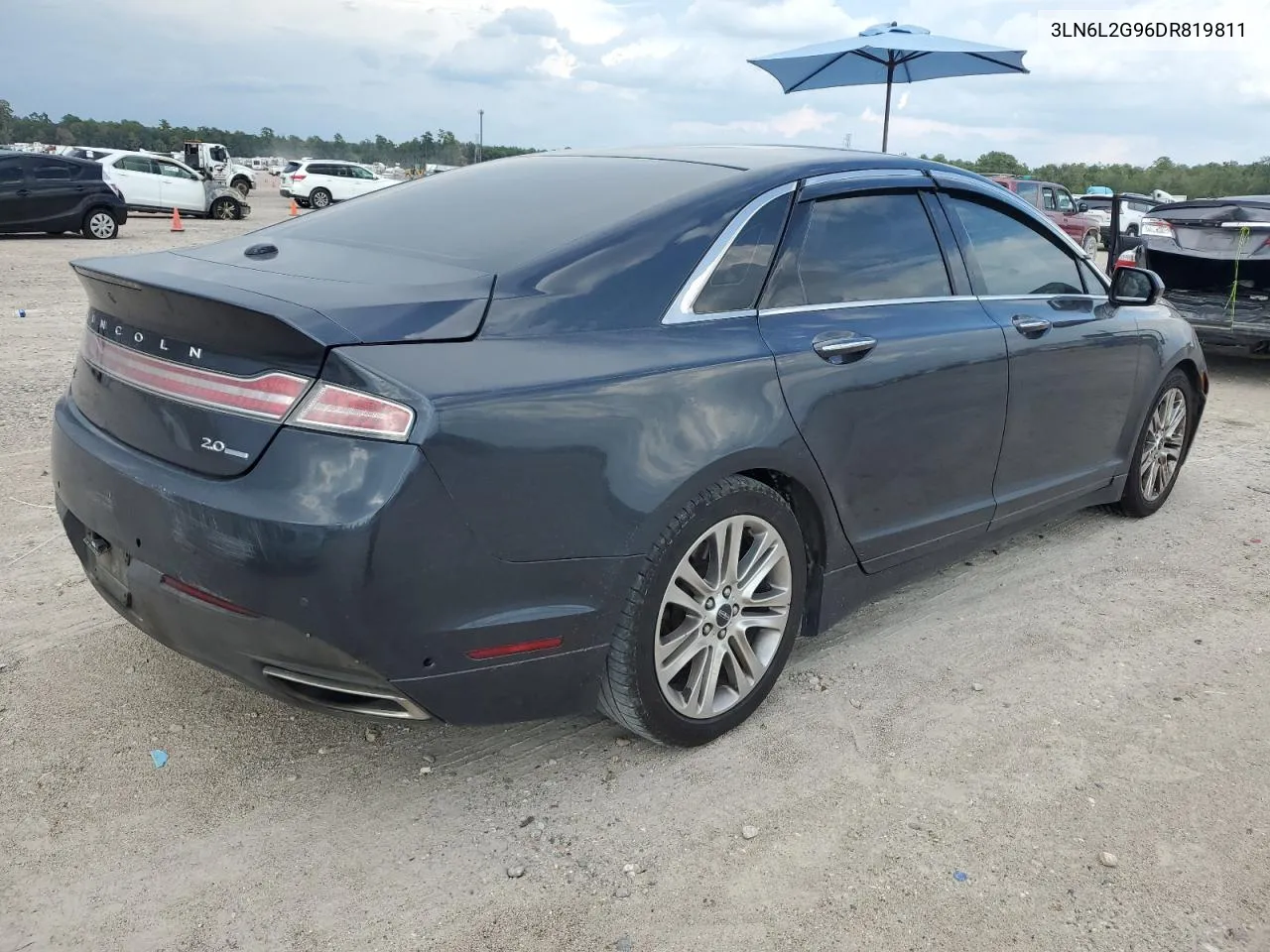 2013 Lincoln Mkz VIN: 3LN6L2G96DR819811 Lot: 74199124