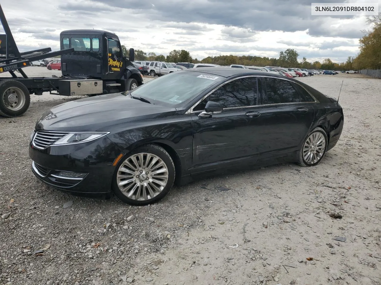 2013 Lincoln Mkz VIN: 3LN6L2G91DR804102 Lot: 75034684