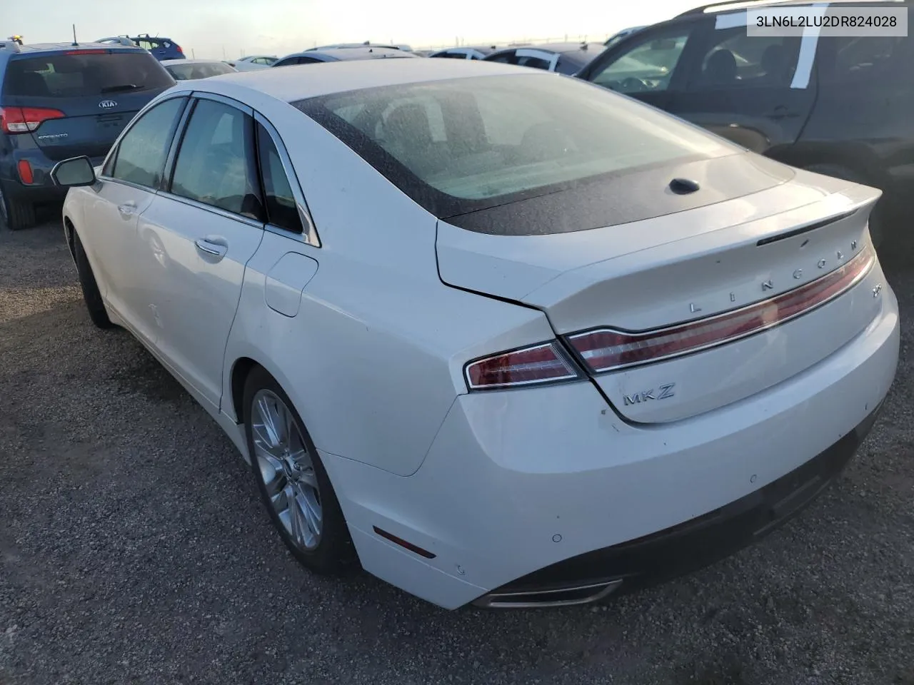 2013 Lincoln Mkz Hybrid VIN: 3LN6L2LU2DR824028 Lot: 75313104