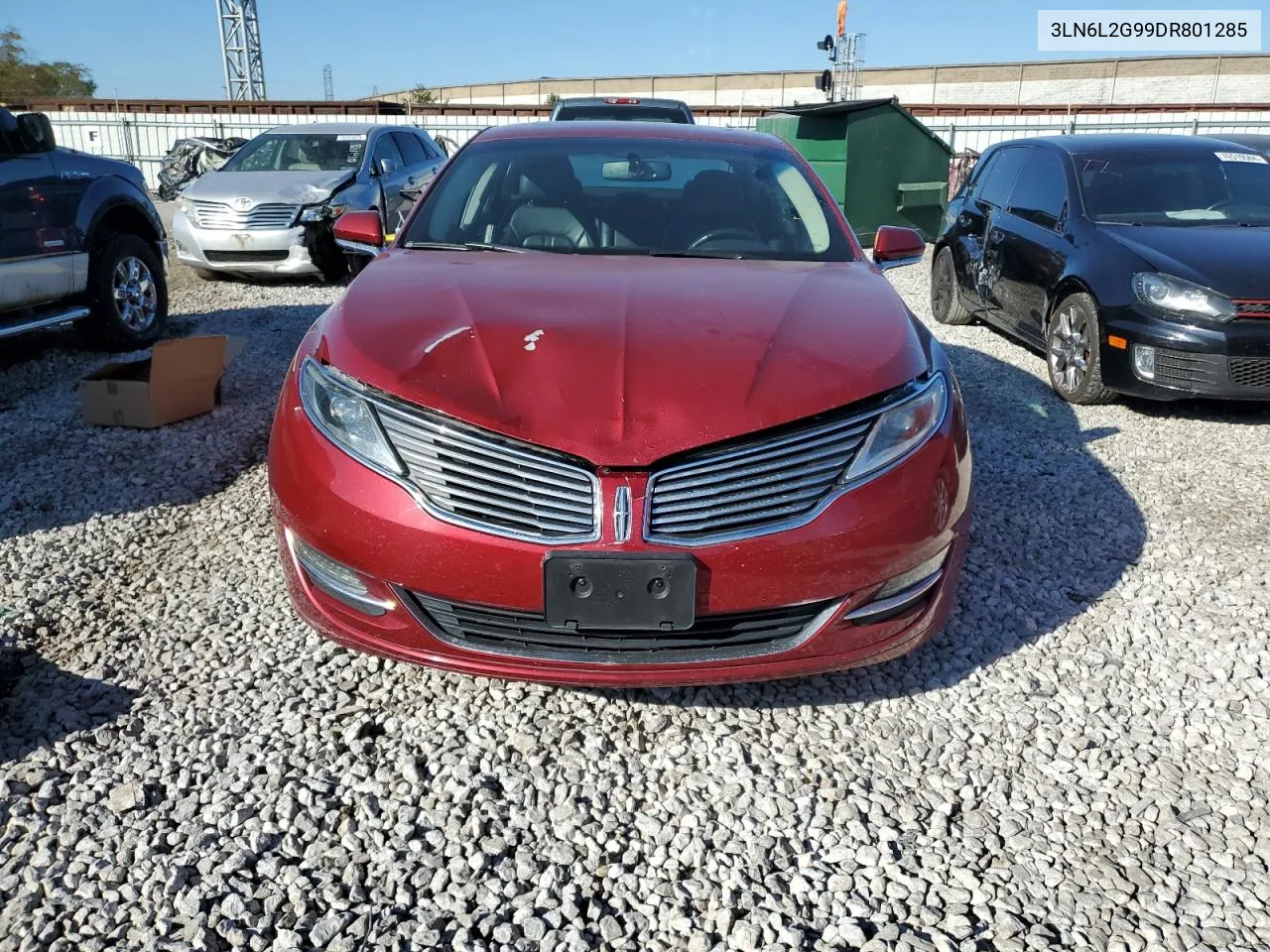 2013 Lincoln Mkz VIN: 3LN6L2G99DR801285 Lot: 75656604