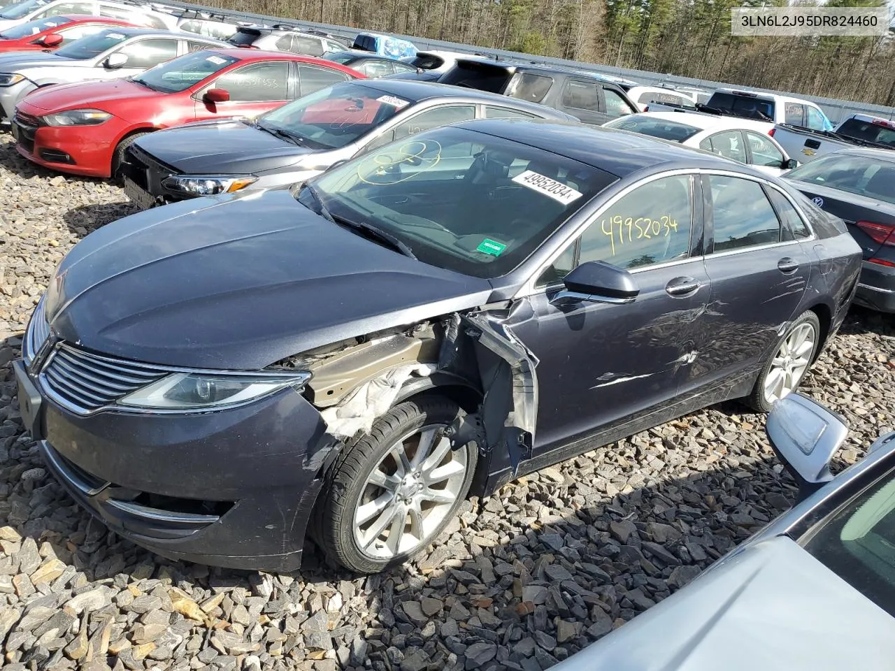 2013 Lincoln Mkz VIN: 3LN6L2J95DR824460 Lot: 76119074