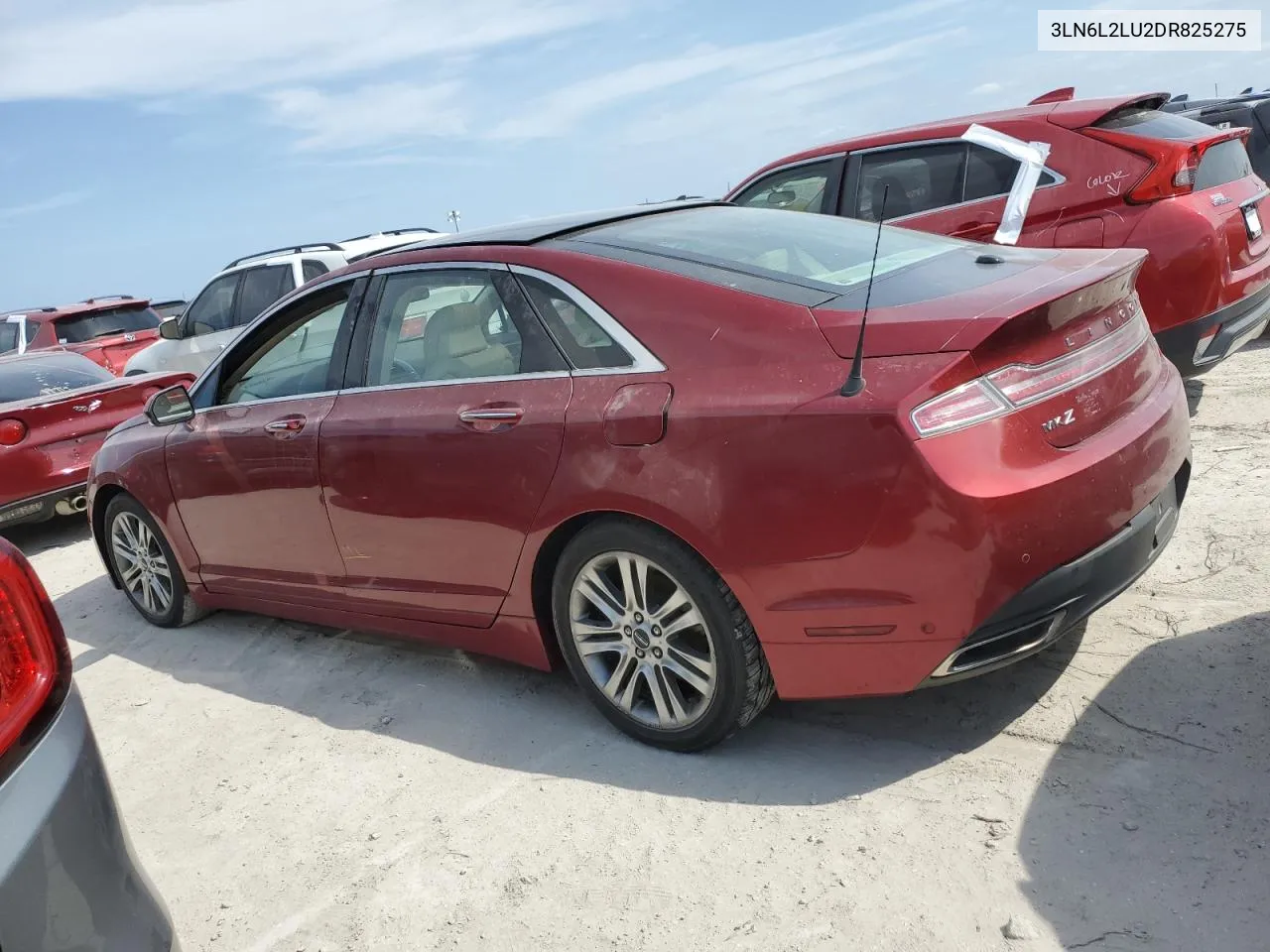 2013 Lincoln Mkz Hybrid VIN: 3LN6L2LU2DR825275 Lot: 76417414