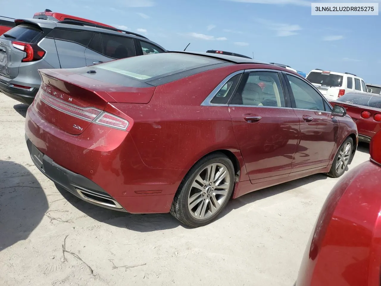 2013 Lincoln Mkz Hybrid VIN: 3LN6L2LU2DR825275 Lot: 76417414