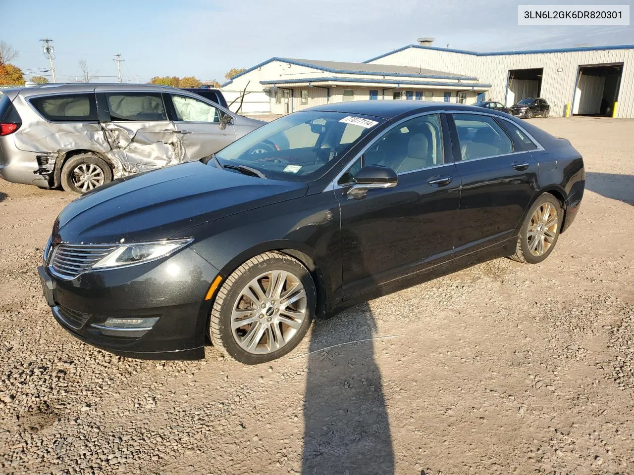 2013 Lincoln Mkz VIN: 3LN6L2GK6DR820301 Lot: 77077114