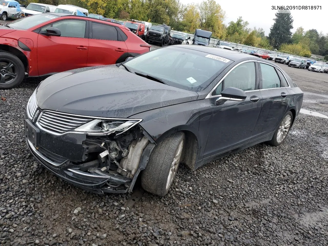 2013 Lincoln Mkz VIN: 3LN6L2G91DR818971 Lot: 77220674