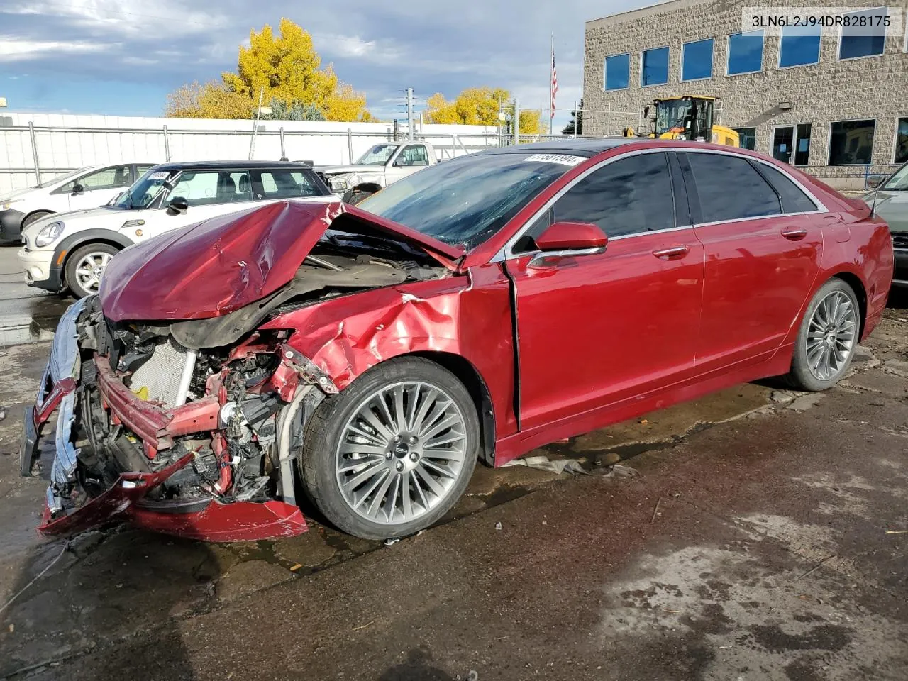 2013 Lincoln Mkz VIN: 3LN6L2J94DR828175 Lot: 77581594