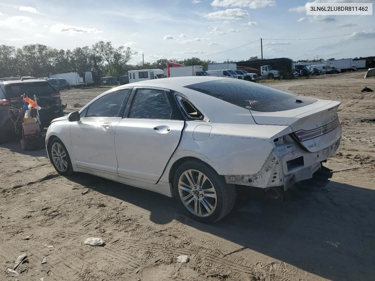 2013 Lincoln Mkz Hybrid VIN: 3LN6L2LU8DR811462 Lot: 80132554