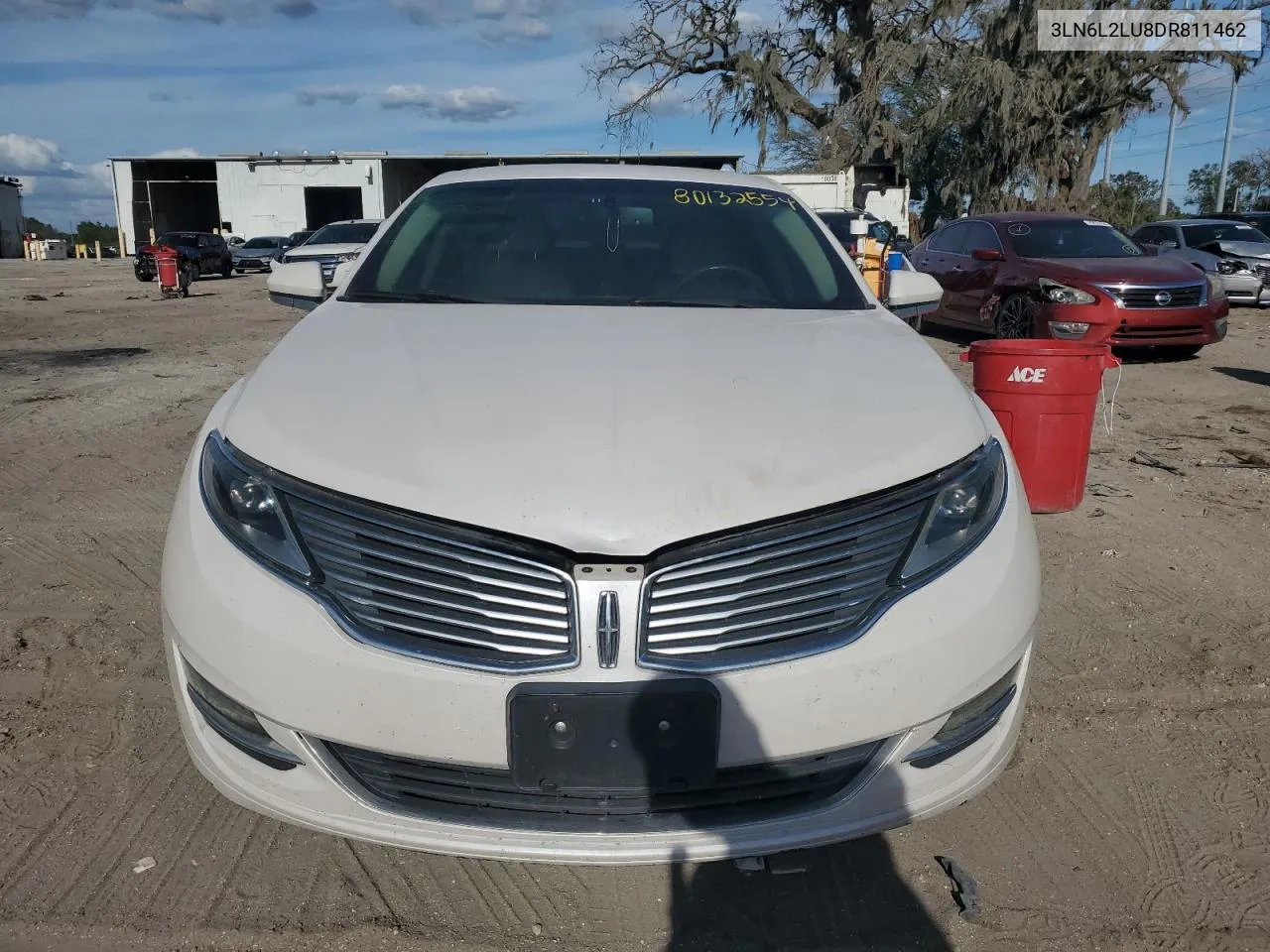 2013 Lincoln Mkz Hybrid VIN: 3LN6L2LU8DR811462 Lot: 80132554