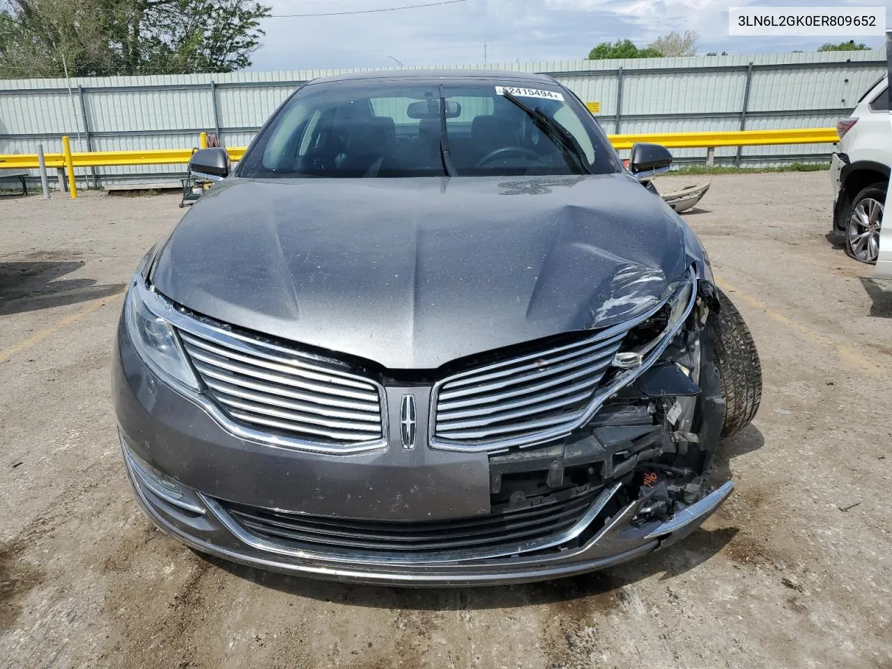 3LN6L2GK0ER809652 2014 Lincoln Mkz