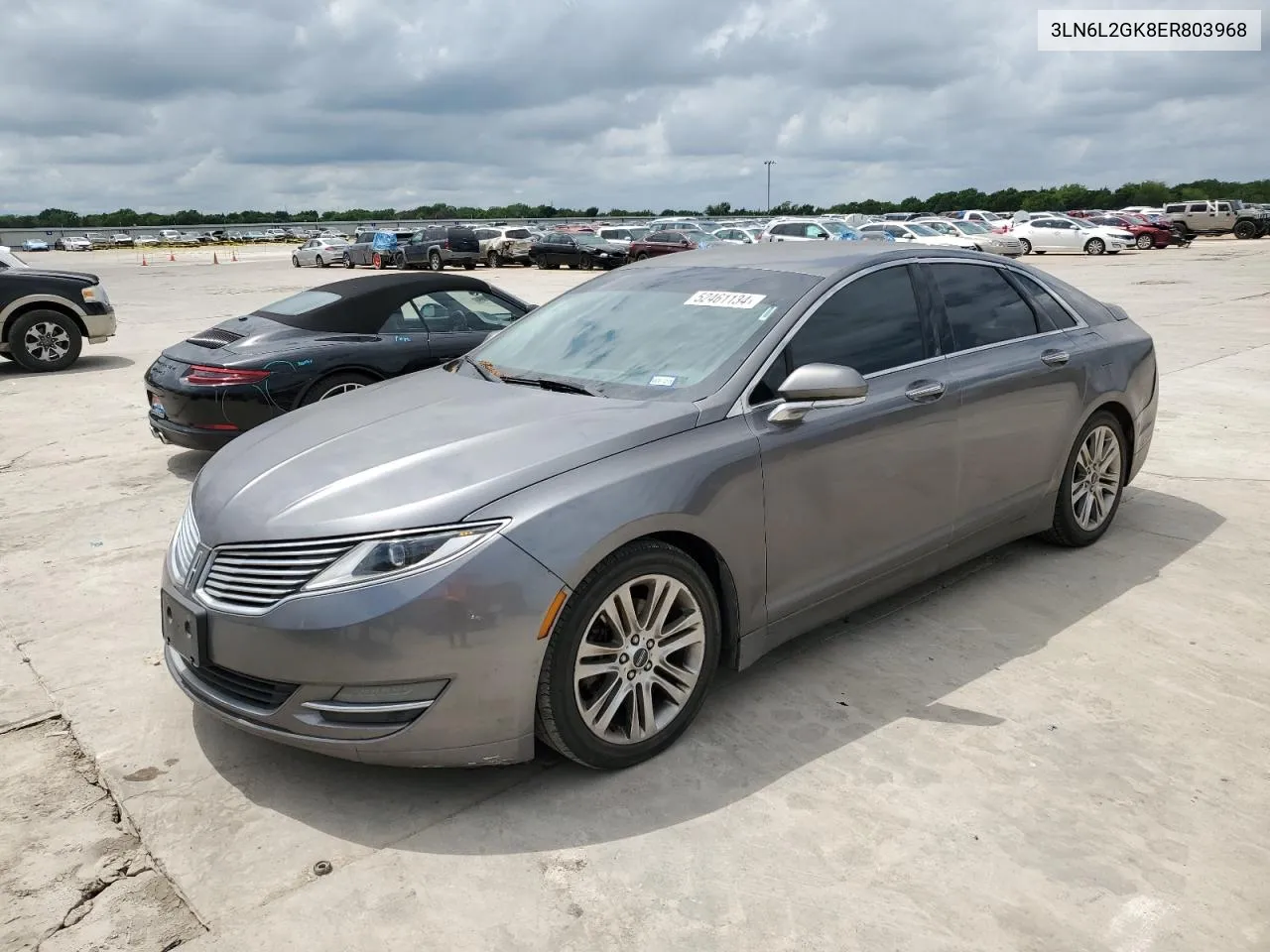 2014 Lincoln Mkz VIN: 3LN6L2GK8ER803968 Lot: 52461134