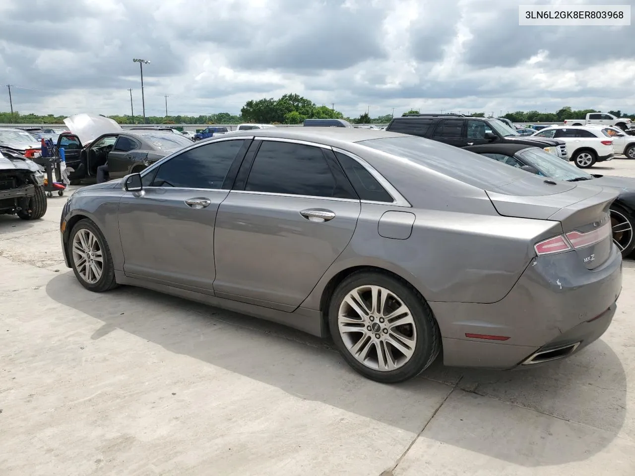 2014 Lincoln Mkz VIN: 3LN6L2GK8ER803968 Lot: 52461134