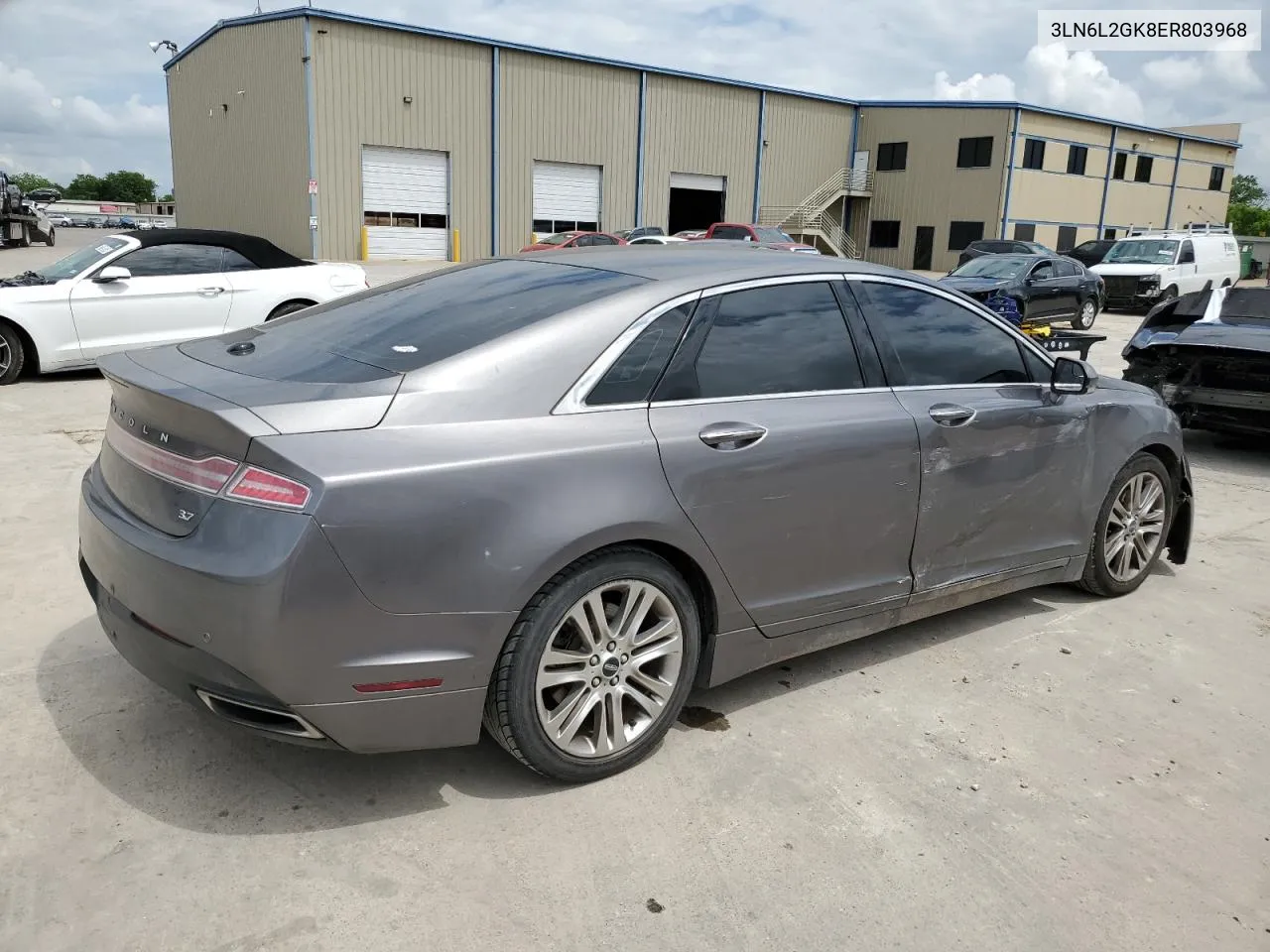 2014 Lincoln Mkz VIN: 3LN6L2GK8ER803968 Lot: 52461134