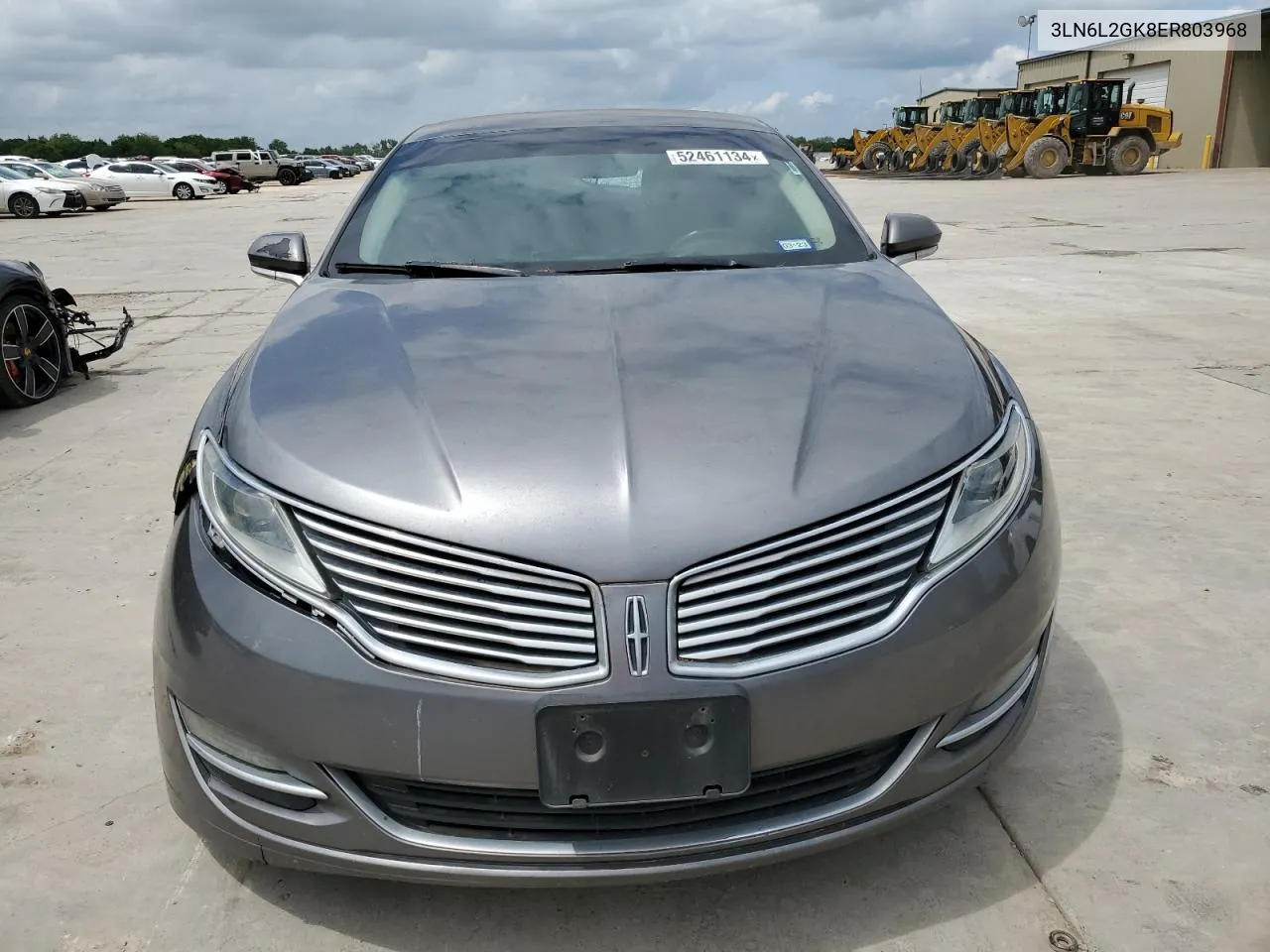 2014 Lincoln Mkz VIN: 3LN6L2GK8ER803968 Lot: 52461134