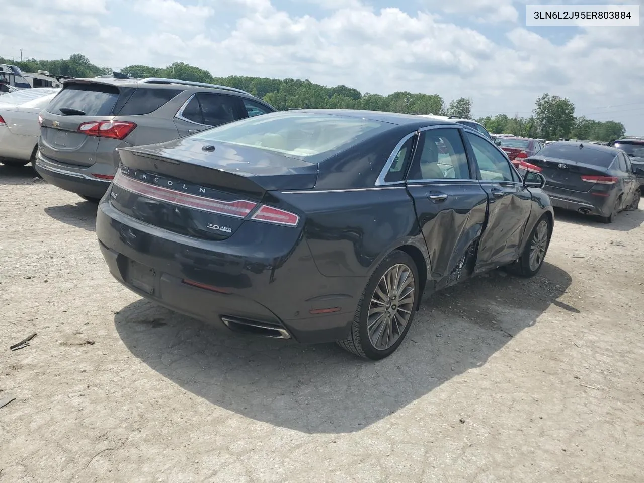 2014 Lincoln Mkz VIN: 3LN6L2J95ER803884 Lot: 53955654