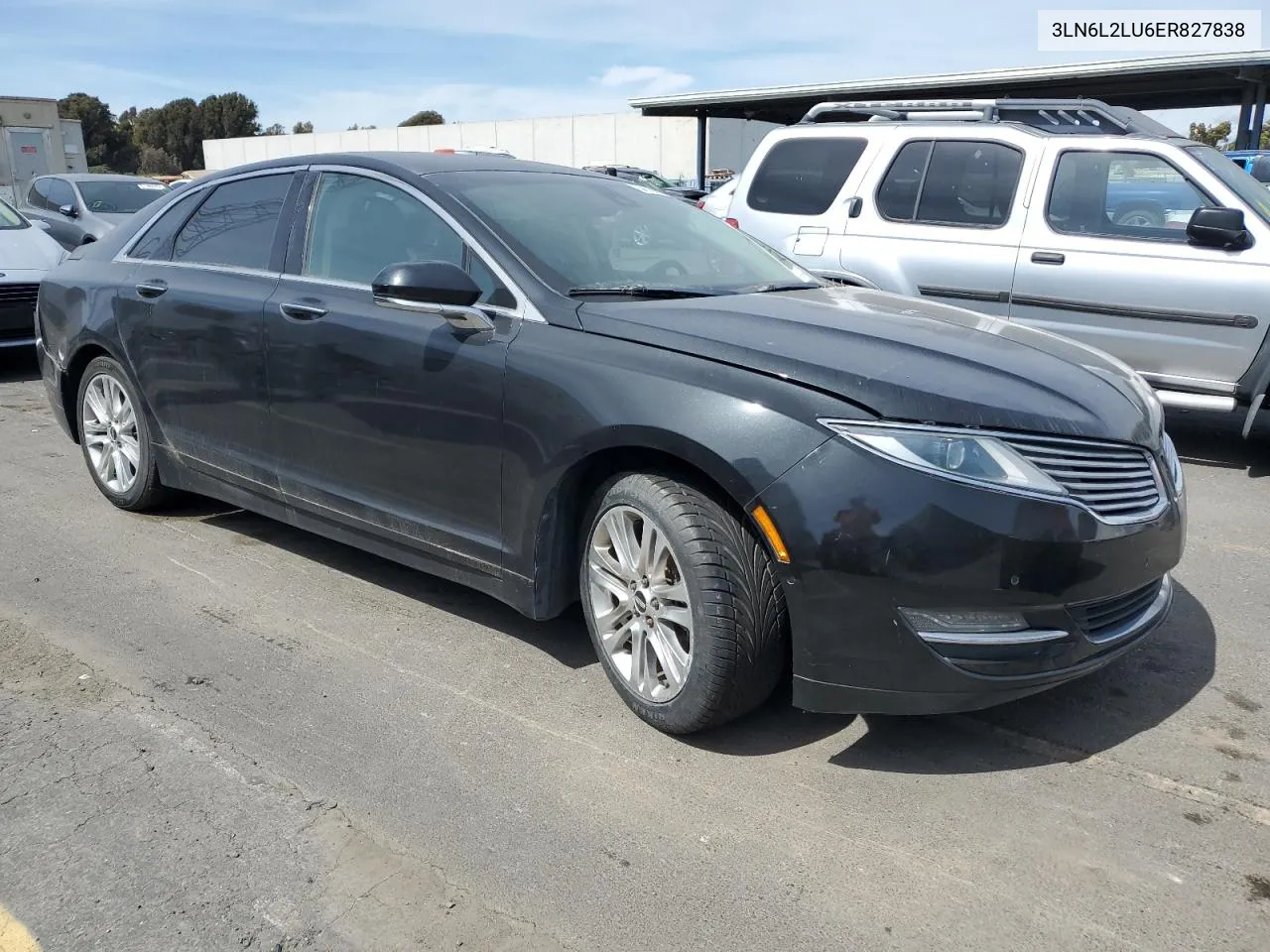 3LN6L2LU6ER827838 2014 Lincoln Mkz Hybrid