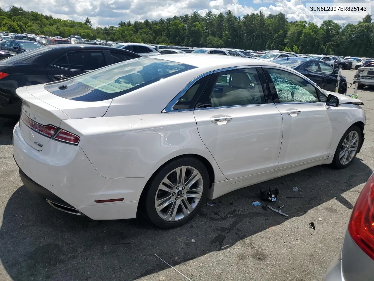 2014 Lincoln Mkz VIN: 3LN6L2J97ER825143 Lot: 58454944