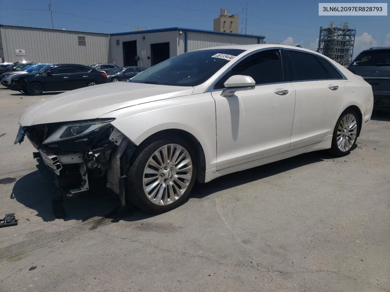 2014 Lincoln Mkz VIN: 3LN6L2G97ER828793 Lot: 59133474