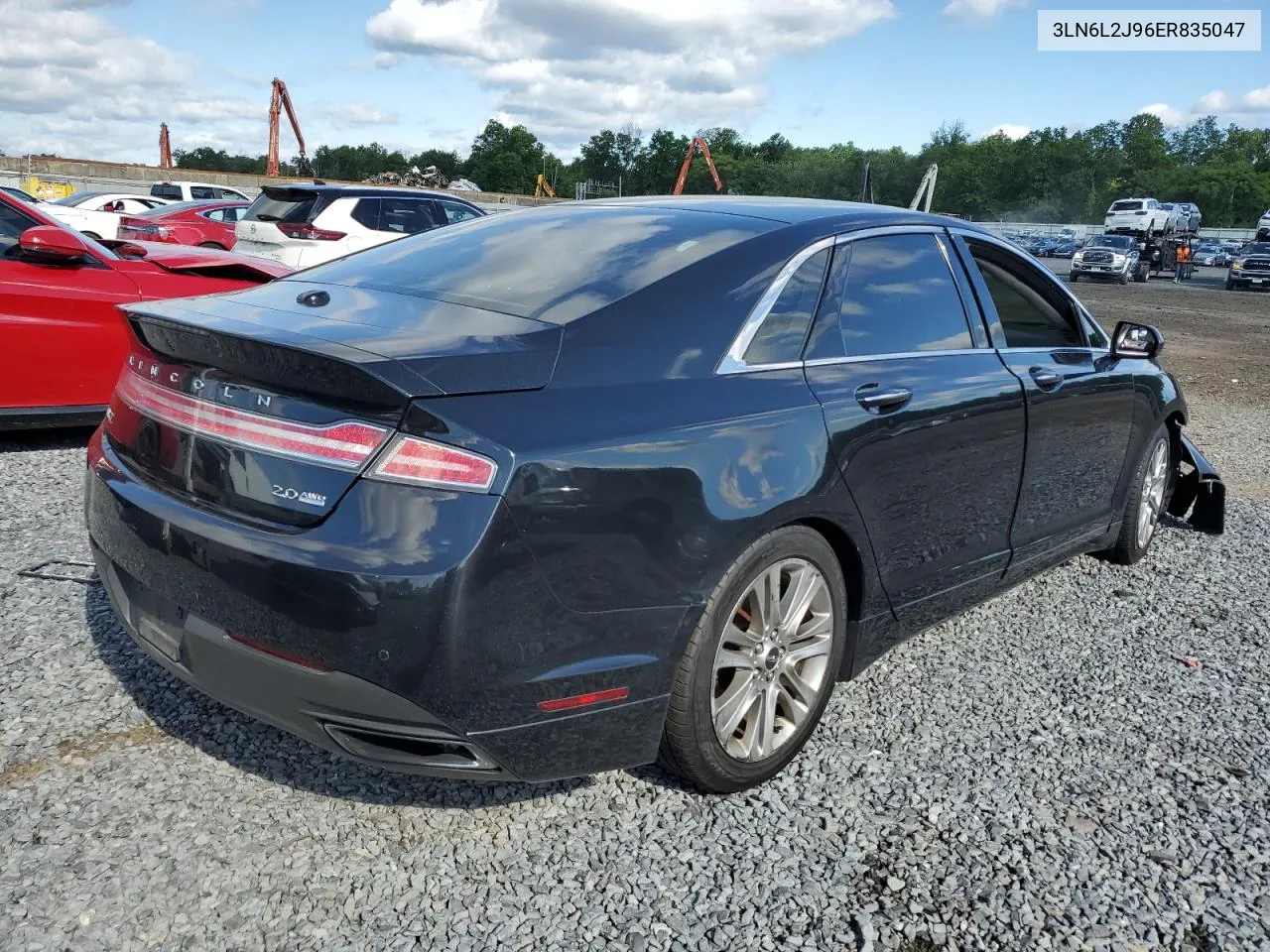 2014 Lincoln Mkz VIN: 3LN6L2J96ER835047 Lot: 59687084