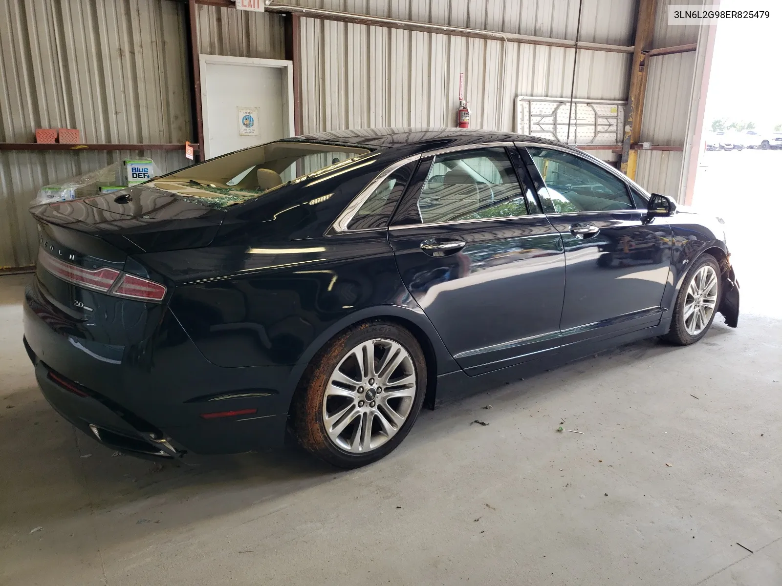 2014 Lincoln Mkz VIN: 3LN6L2G98ER825479 Lot: 62664684