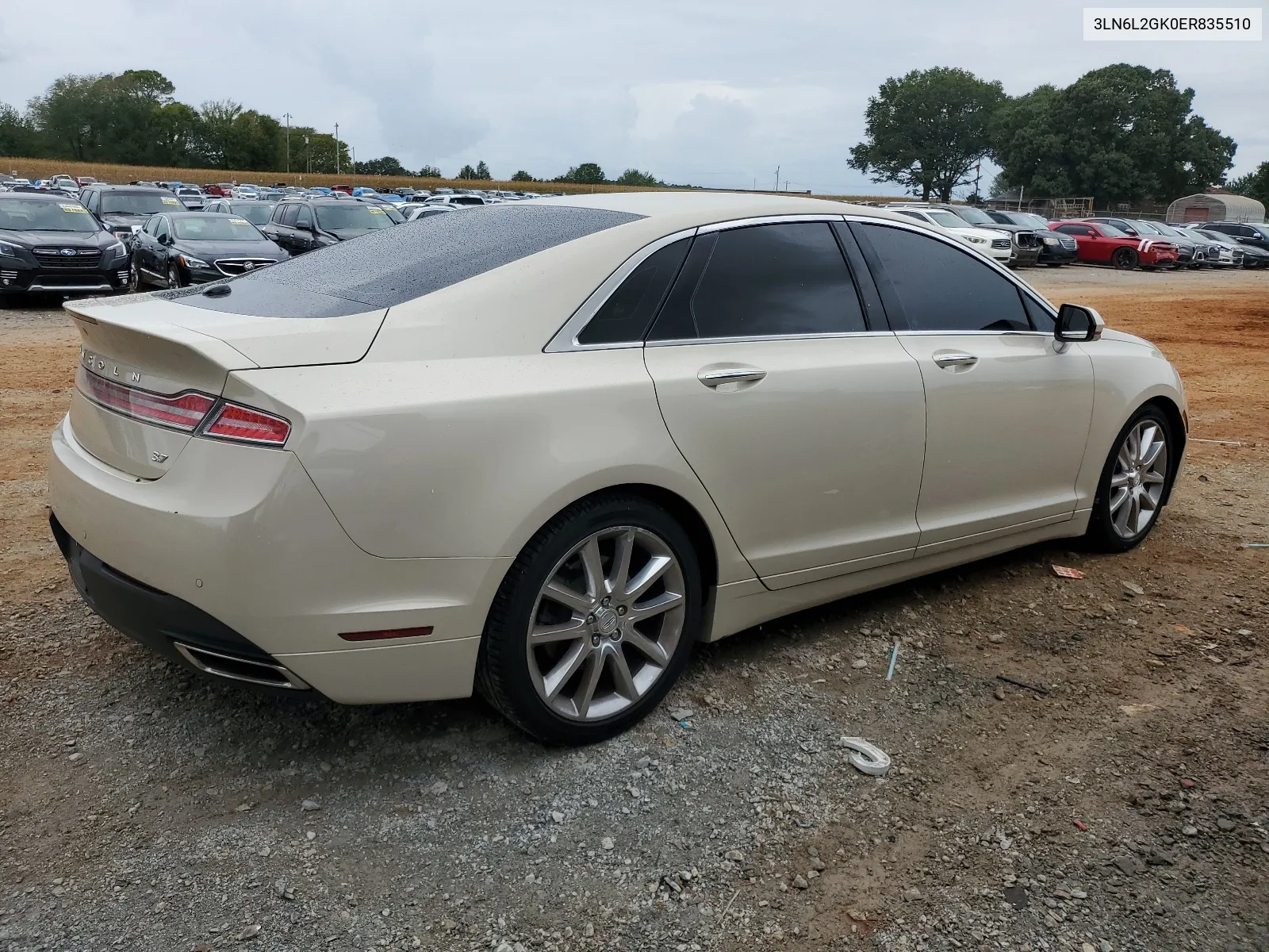 3LN6L2GK0ER835510 2014 Lincoln Mkz