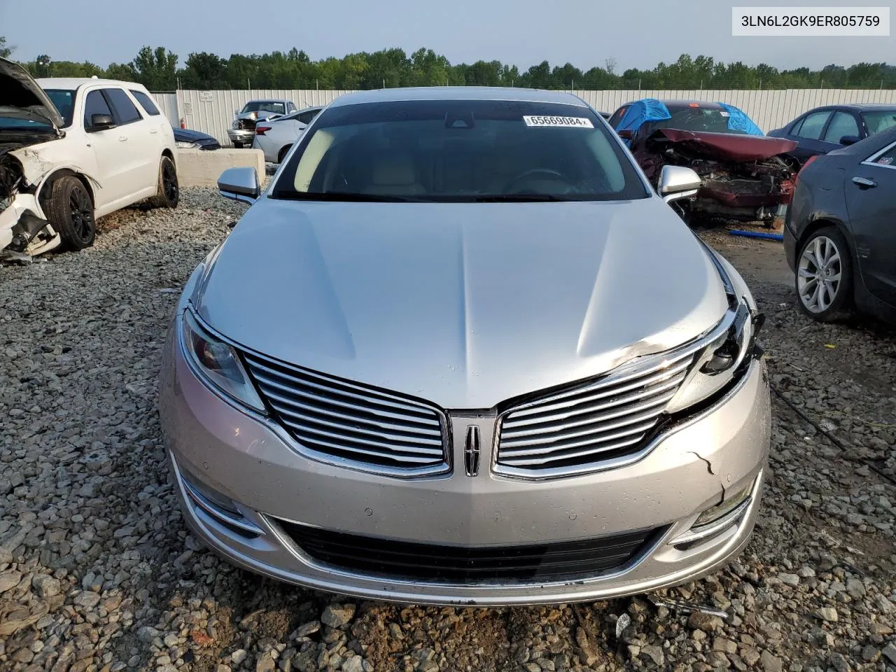 3LN6L2GK9ER805759 2014 Lincoln Mkz