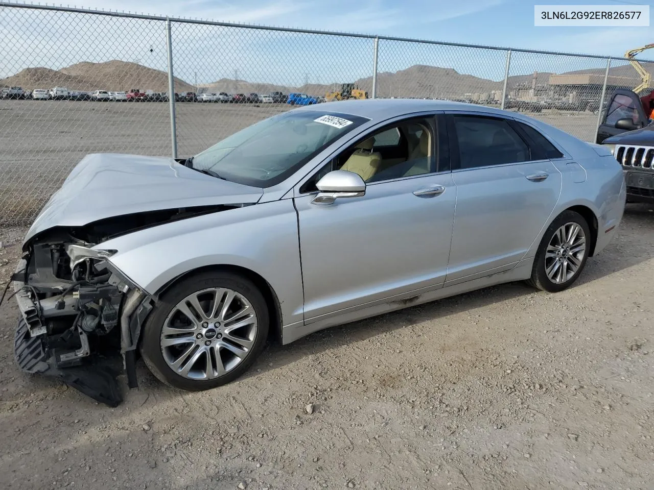 3LN6L2G92ER826577 2014 Lincoln Mkz