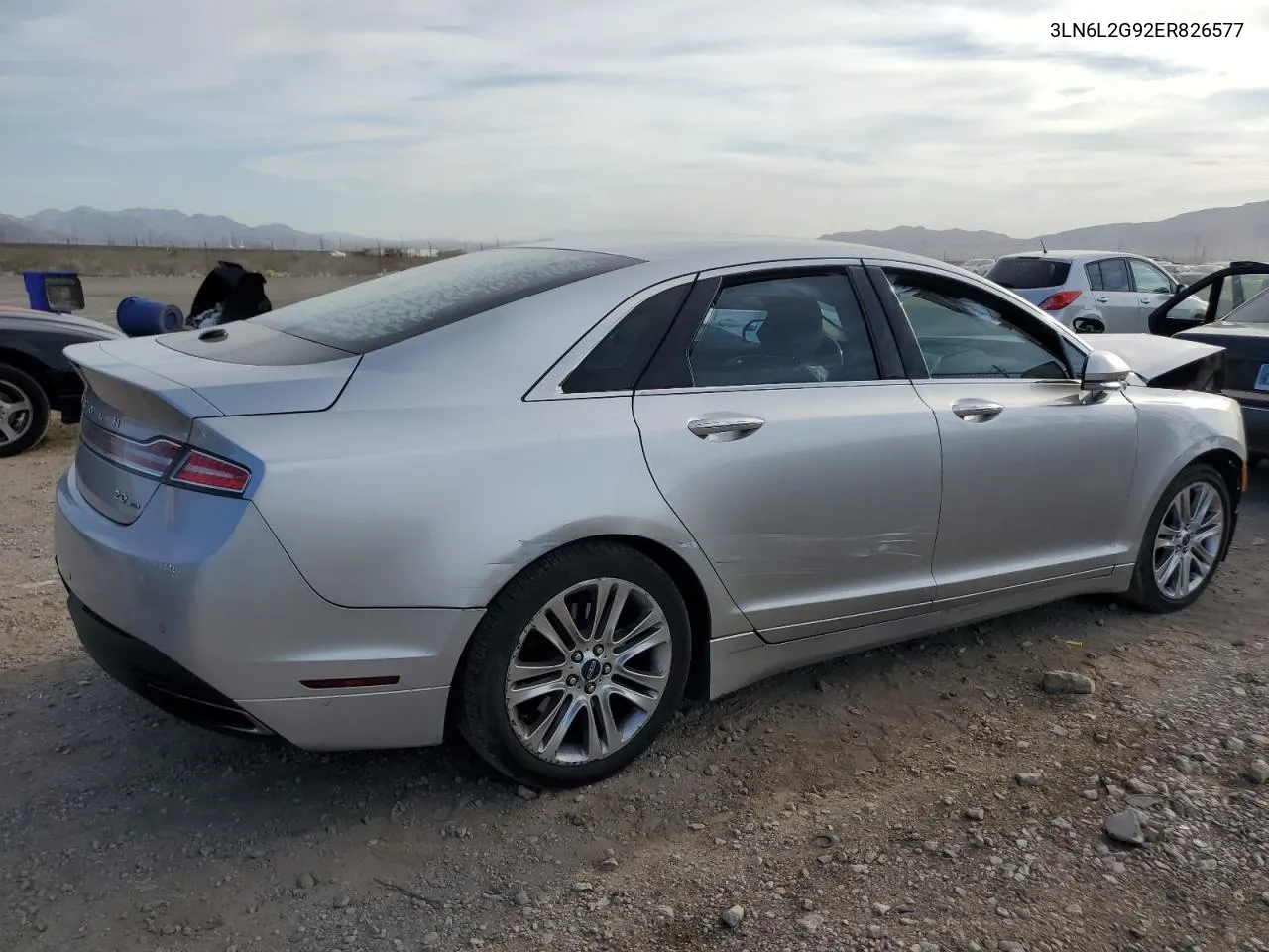 2014 Lincoln Mkz VIN: 3LN6L2G92ER826577 Lot: 65997594